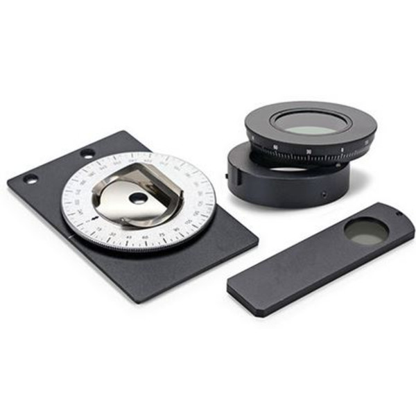 Euromex Kit de polarização AE.5158-P, com pequena plataforma rotativa para o Estante de amostras, (BioBlue, EcoBlue)