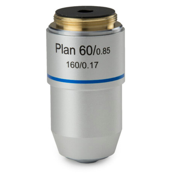 Euromex objetivo 60x/0.80 plano, mola, DIN, BB.8860 (BioBlue.lab)