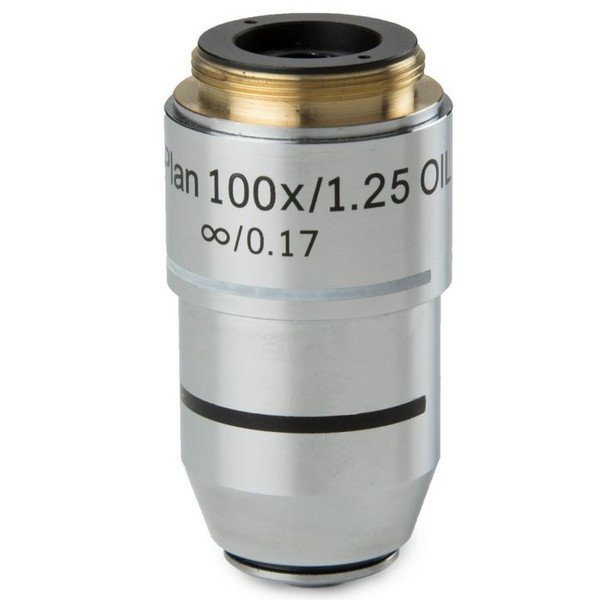 Euromex objetivo Plano 100x/1.25, infinito, óleo, BB.7200 (BioBlue.lab)