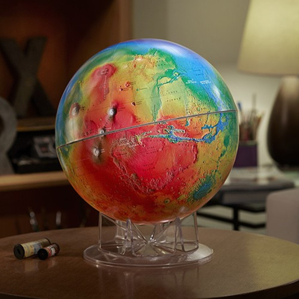Sky-Publishing Globo Marte topográfico 30cm