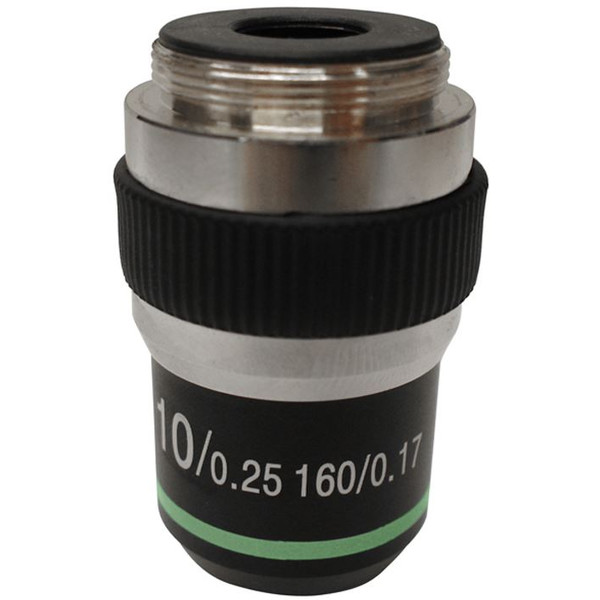 Optika objetivo 10X/0.25, high contrast microscope objective, M-138