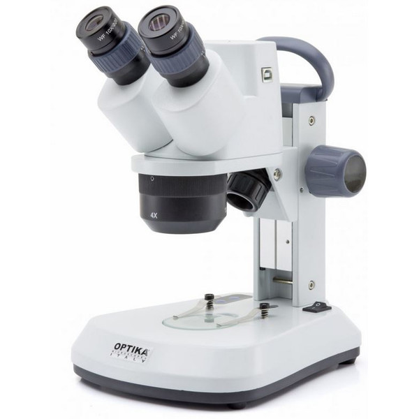 Optika Microscópio stéreo SFX-91, bino, 10x, 20x, 40x, Cremalheira, cabeça rotátil