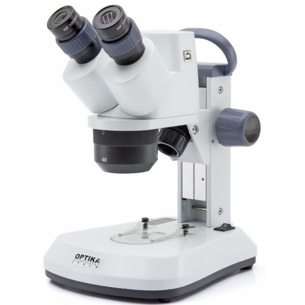 Optika Microscópio stéreo SFX-91D, bino, 10x, 20x, 40x, Cremalheira, cabeça rotátil, Câmera 3MP