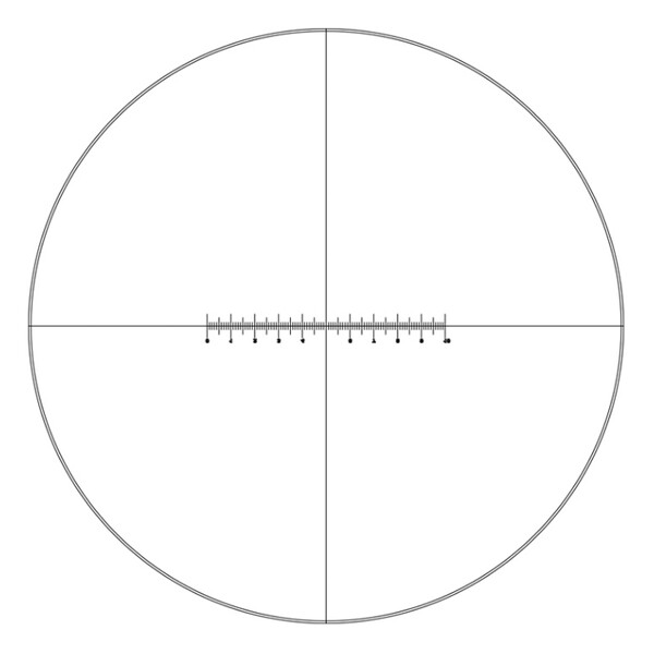 Motic Ocular Micrométrica WF10X/23mm, Determinação da proporção
