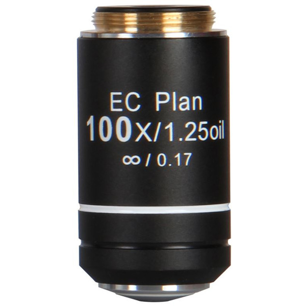 Motic objetivo EC PL, CCIS, plan, achro, 100x/1.2, S, Oil w.d. 0.15mm