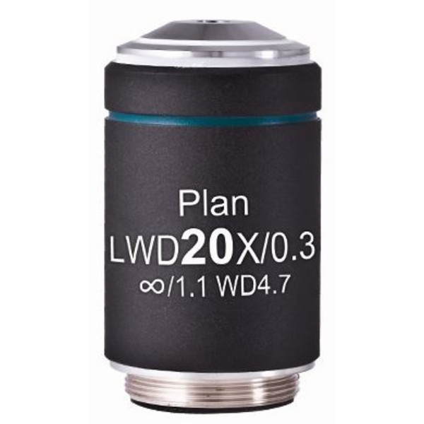 Motic objetivo LWD PL, CCIS, plan, achro, 20X/0.3, w.d. 4.7mm microscope objective (for AE2000)