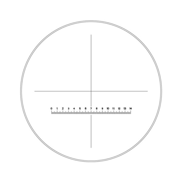 Motic Ocular de medição WF10X/20mm, 14mm/140, mira (SMZ-140)