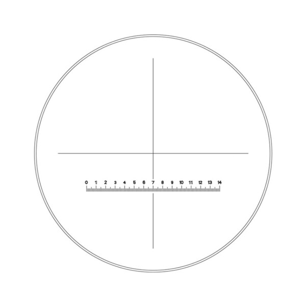 Motic Ocular de medição WF10X/20mm, 14mm/140, crosshair measuring eyepiece (SMZ-140)