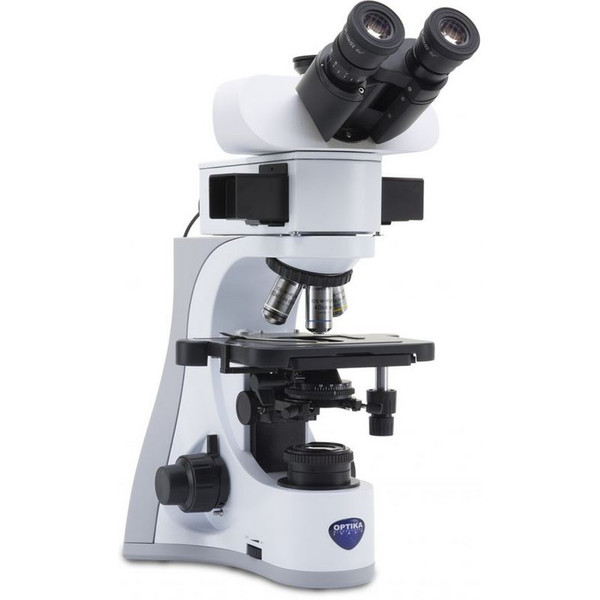 Optika Microscópio B-510LD2, Fluorescência, trino, 1000x, IOS, azul, verde