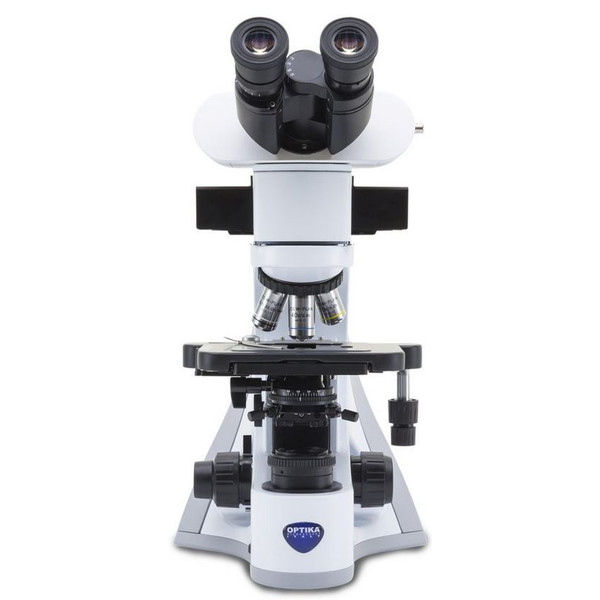 Optika Microscópio B-510LD2, Fluorescência, trino, 1000x, IOS, azul, verde