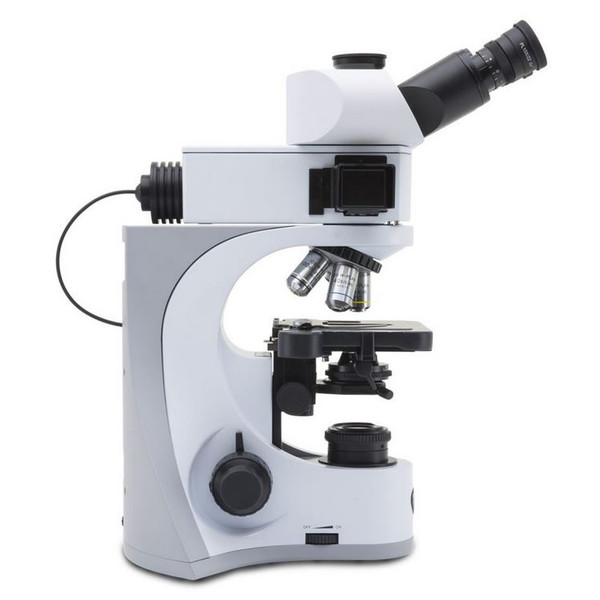 Optika Microscópio B-510LD2, Fluorescência, trino, 1000x, IOS, azul, verde
