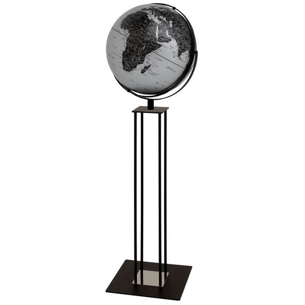 TROIKA Globo com pedestal Worldtrophy Matt Silver 42,5cm