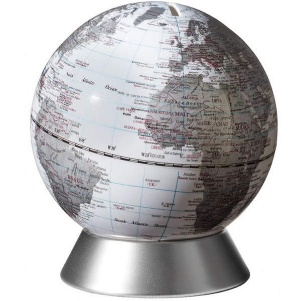 TROIKA Globo caixa de dinheiro Orion White 14cm