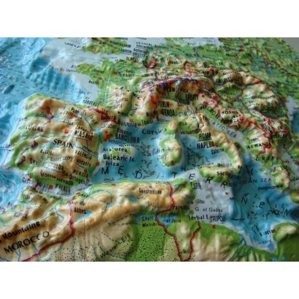 geo-institut Globo em relevo (Inglês) 65cm