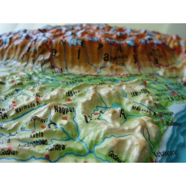 geo-institut Globo em relevo (Inglês) 65cm