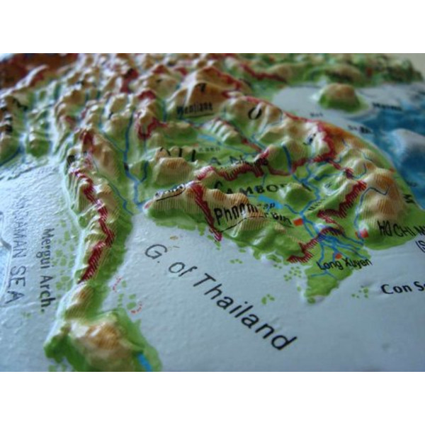 geo-institut Globo em relevo (Inglês) 65cm