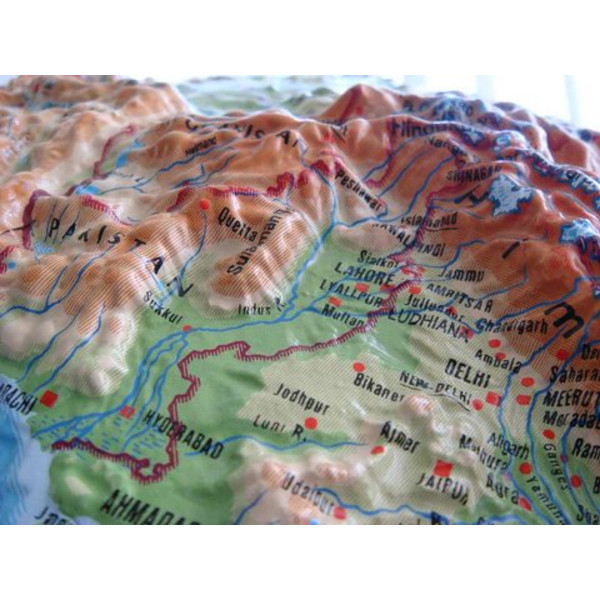 geo-institut Globo em relevo (Inglês) 65cm