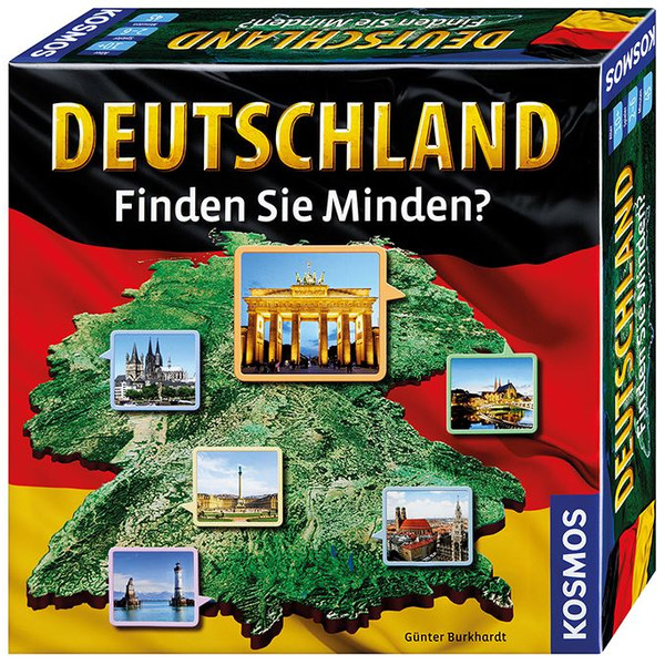 Kosmos Verlag Game Alemanha - Consegue encontrar Minden?