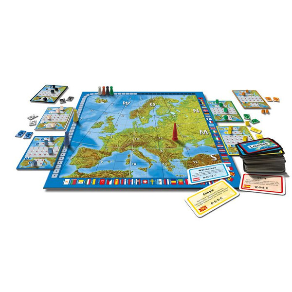 Kosmos Verlag Jogo Europa - Paris é claro, mas onde está Córdova?