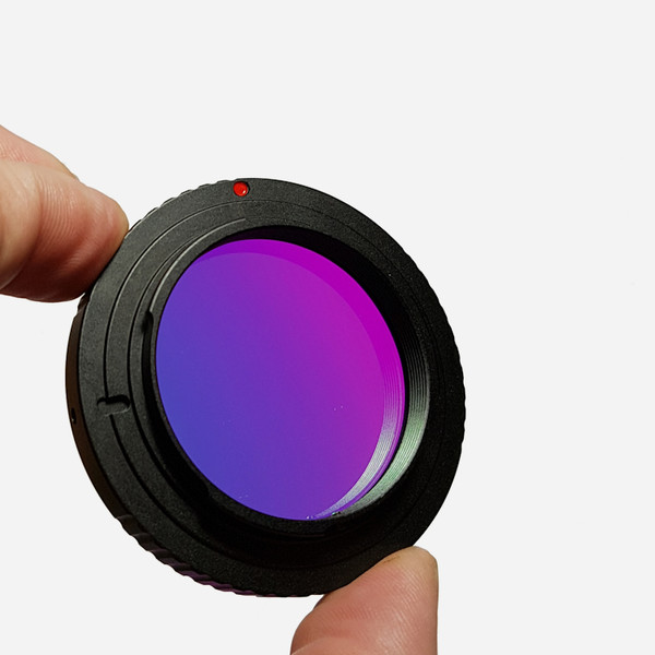 ASToptics Nikon T-Ring M48 com filtro UHC Filter integrado