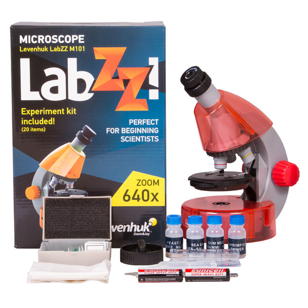 Levenhuk Microscópio LabZZ M101 Orange