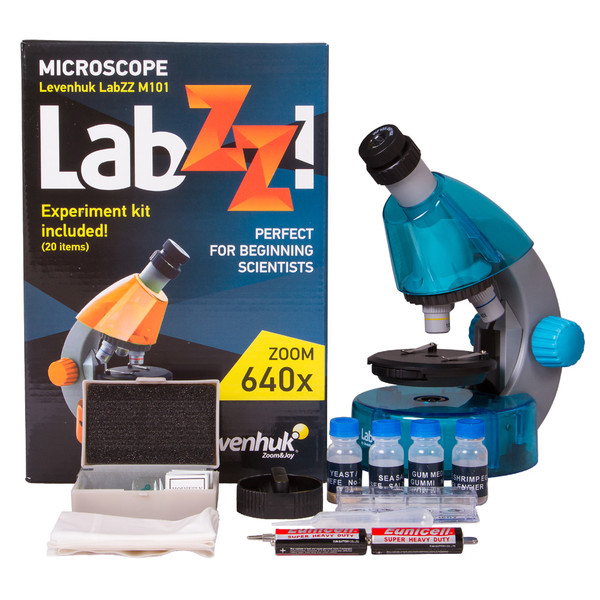 Levenhuk Microscópio LabZZ M101 Azure