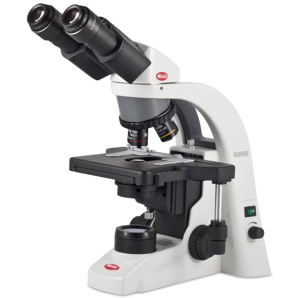 Motic Microscópio BA210E, ELITE, Halogen, 4x-400x, infinity, bino