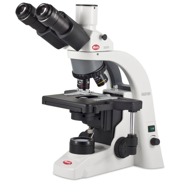Motic Microscópio BA210E, ELITE, Halogen, 4x-1000x, infinity, trino