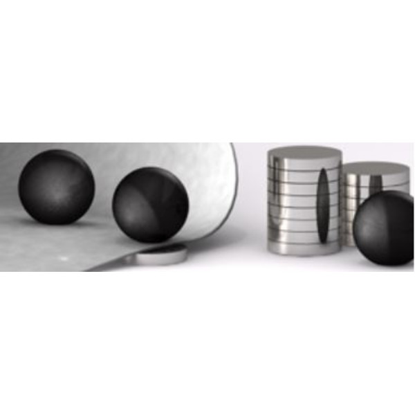 Bacher Verlag Conjunto de bolas magnéticas Neoballs 54 peças preto