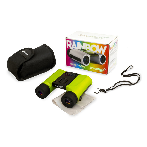 Levenhuk Binóculo Rainbow 8x25 Lime