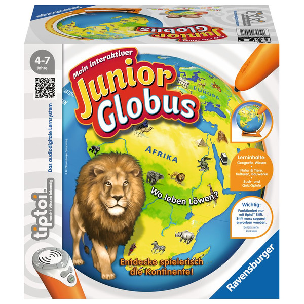 tiptoi Globos para crianças Interactive globe Junior 23cm