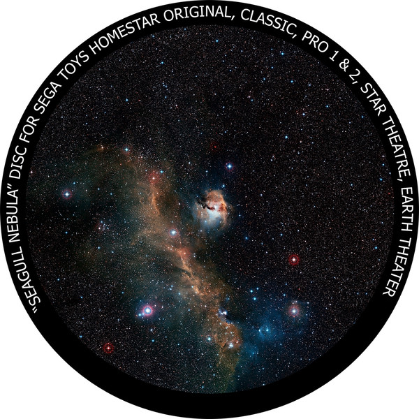 Redmark Disco para Planetário Sega Homestar - NGC 6357