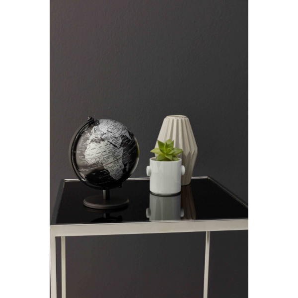 TROIKA Mini-globo Gagarin Matt Black 13cm
