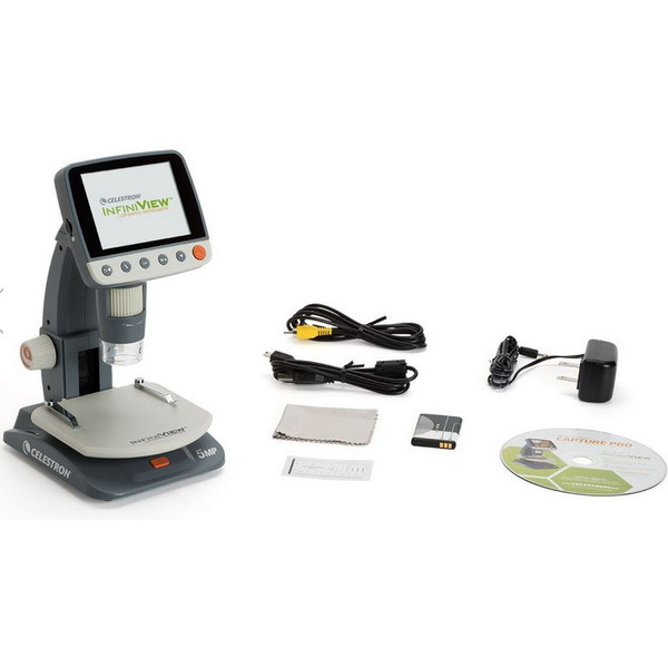 Celestron Microscópio Infiniview, LCD, digital