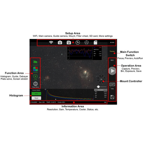 ZWO Computador para astrofotografia ASIAIR PRO