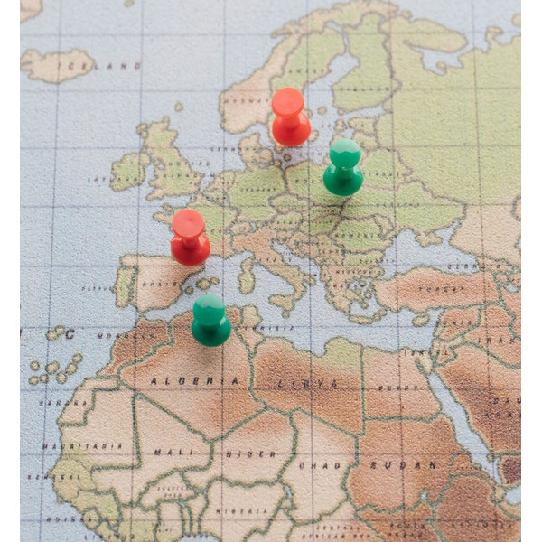 Miss Wood Mapa da Madeira Aguarela Físico XL