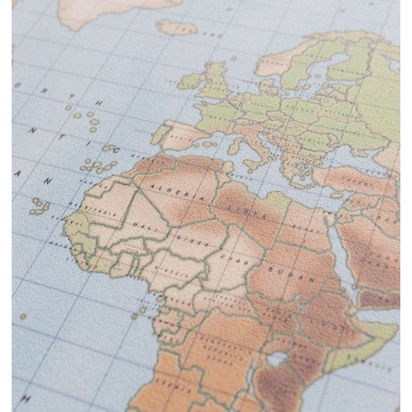 Miss Wood Mapa da Madeira Aguarela Físico XL