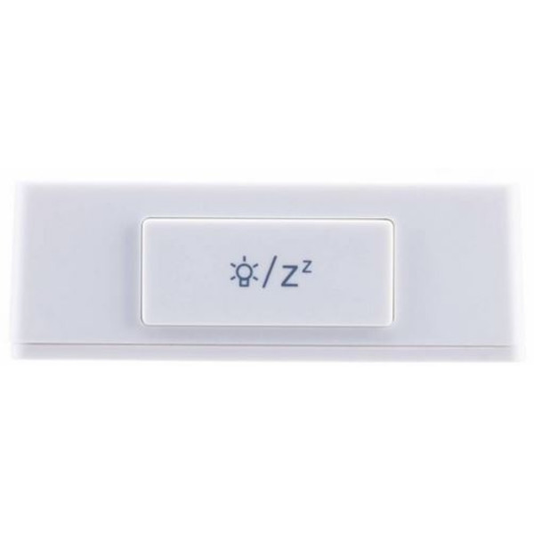 Oregon Scientific Estação meteorológica RC Alarm clock with temperature white