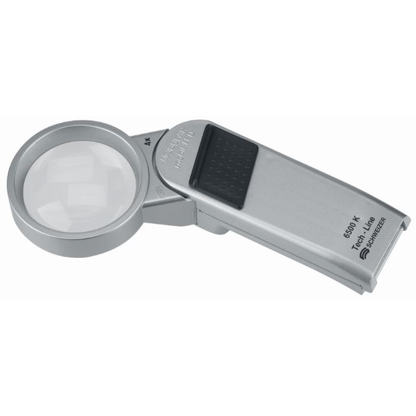 Schweizer Lupa Tech-Line Modular 4x/Ø55mm, asférica, 6500K