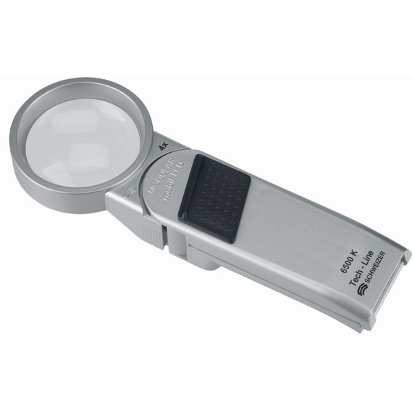 Schweizer Lupa Tech-Line Modular 4x/Ø55mm, asférica, 6500K