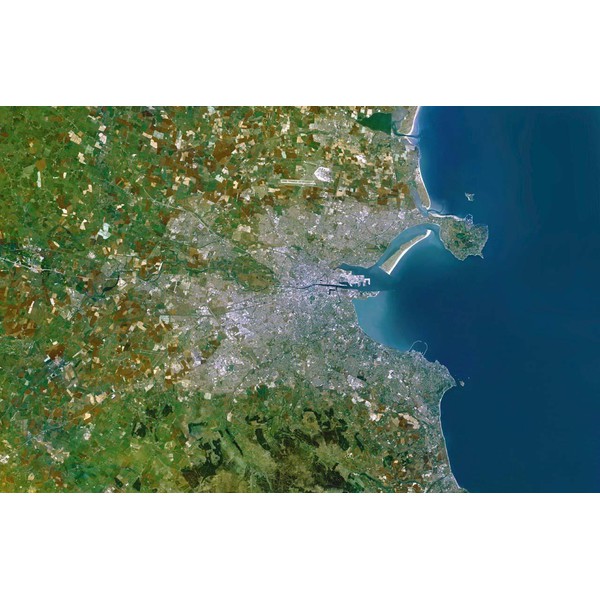 Planet Observer Mapa regional Região Dublin