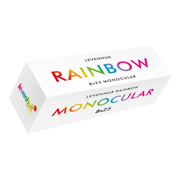 Levenhuk Monóculo Monokular Rainbow 8x25 Red