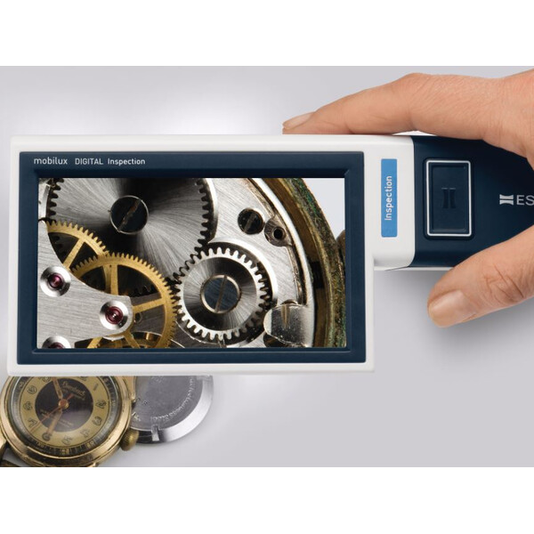 Eschenbach Lupa mobilux, Digital, INSPECÇÃO,
