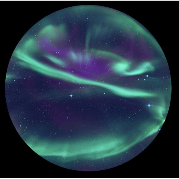 astrial Deslize para o Planetário Homestar da Sega Aurora Borealis Scenic