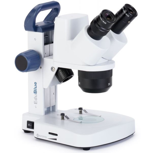 Euromex estereomicroscópio ED.1805-S, EduBlue 2x, 4x, Digital