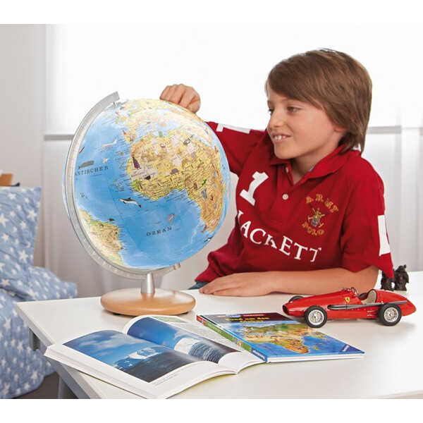 Columbus Globos para crianças Unsere Erde mit Entdeckerstift 34 cm