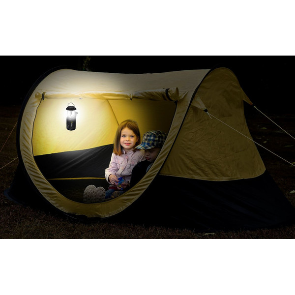 National Geographic Candeeiro de trabalho Solar Camping Laterne mit Radio