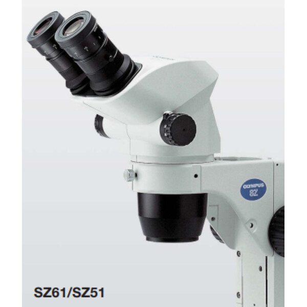 Evident Olympus Cabeça estereoscópica SZ61, corpo de zoom estereoscópico, bino, 0,67-4,5x