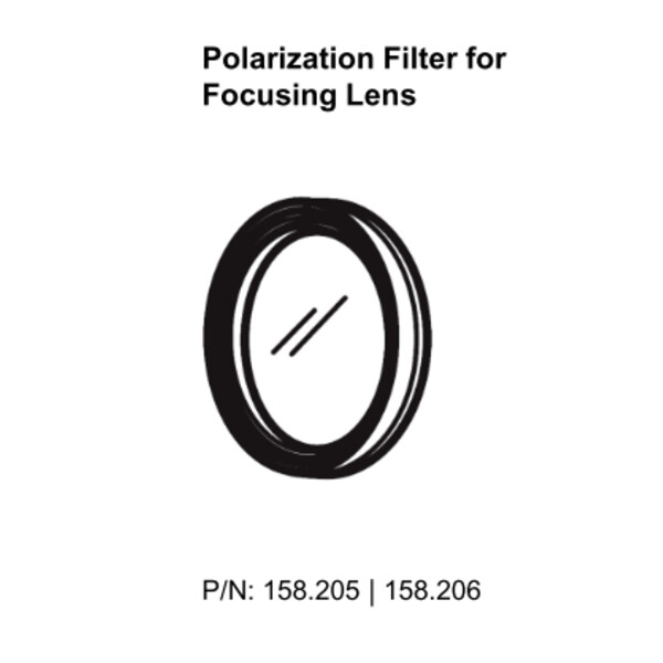 SCHOTT Filtro de polarização para fixação de focagem, rotátil Ø <= 9 mm
