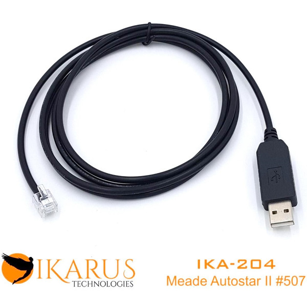 Ikarus Technologies Cabo Mount USB Cable (Meade AutoStar II Compatible)